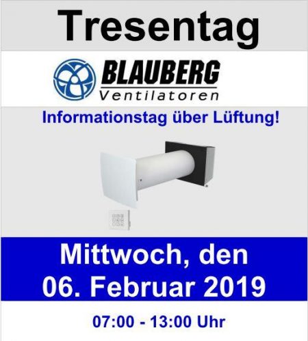 Blauberg Ventilatoren Tresentag